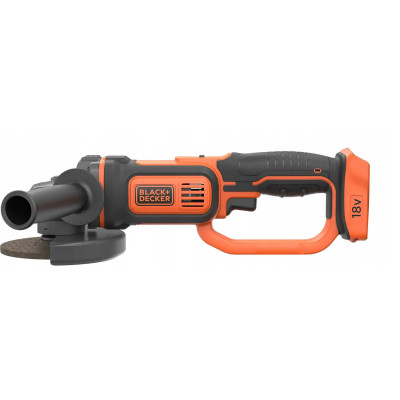 Шлифмашина угловая - болгарка аккумуляторная BLACK+DECKER BCG720N