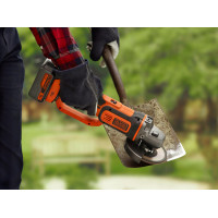 Шлифмашина угловая - болгарка аккумуляторная BLACK+DECKER BCG720N  - фото № 9