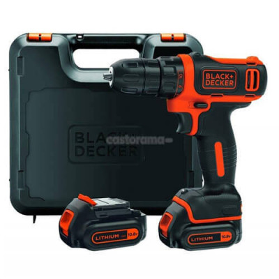 Дриль-шурупокрут акумуляторний BLACK+DECKER BDCD - изображение 1