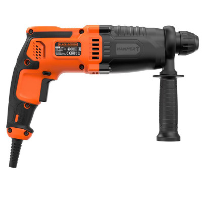 Перфоратор мережевий SDS-Plus BLACK+DECKER BEHS01K - зображення 4