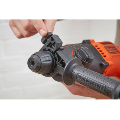 Перфоратор мережевий SDS-Plus BLACK+DECKER BEHS01K - зображення 14