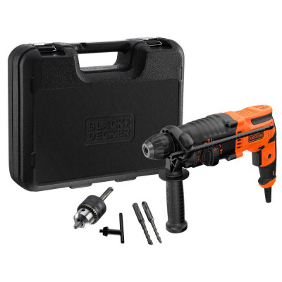 Перфоратор мережевий SDS-Plus BLACK+DECKER BEHS01K - зображення 1