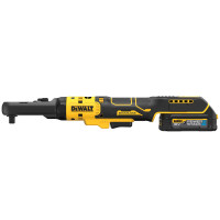 Гайковерт угловой - трещётка аккумуляторный бесщёточный DeWALT DCF510E2G  - фото № 2