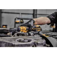 Гайковерт угловой - трещётка аккумуляторный бесщёточный DeWALT DCF512D1G  - фото № 3