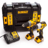 Набір з двох інструментів безщіткових DeWALT DCK2110L2T - № 4