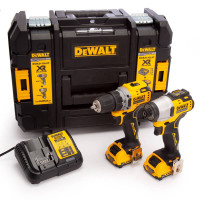 Набір з двох інструментів безщіткових DeWALT DCK2110L2T  - фото № 4