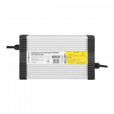 Зарядний пристрій для акумуляторів LiFePO4 24V (29.2V)-14A-336W - зображення 1