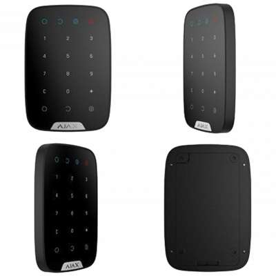 Бездротова сенсорна клавіатура AJAX KeyPad Plus (black)