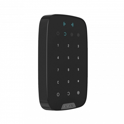 Бездротова сенсорна клавіатура AJAX KeyPad Plus (black)