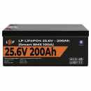 Акумулятор LP LiFePO4 24V (25,6V) - 200 Ah (5120Wh) (Smart BMS 100А) з BT пластик