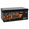 Акумулятор LP LiFePO4 24V (25,6V) - 200 Ah (5120Wh) (Smart BMS 100А) з BT пластик - № 4