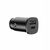 Автомобільний зарядний пристрій Baseus Square PPS A+C 30W Чорний (CCALL-AS01) - изображение 2