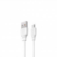 Кабель Remax Suji Pro USB 2.0 to microUSB 2.4A 1M Белый (RC-138m-w) , Атикул LP20456 |  купить на VILKI.NET - фото № 1