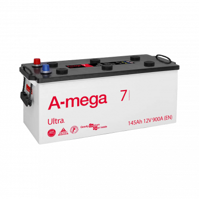 Акумулятор авто Мегатекс A-mega Ultra 6СТ-145-А3 (лев) ТХП 900 - изображение 1