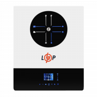Гібридний сонячний інвертор (ДБЖ) LPW-MAXII-ULTRA 8000VA (8000Вт) 48V 150A MPPT 90-450V ON-OFF GRID (Колір білий), Атикул LP30592 |  купить на VILKI.NET - фото № 1