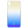 Чохол Baseus для iPhone X/Xs Glaze blue (WIAPIPHX-GC03)  Baseus - № 1