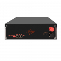 Акумулятор LP LiFePO4 51,2V - 100 Ah (5120Wh) (BMS SP 100A/50А) RM RS485/CAN LCD BL  - фото № 2
