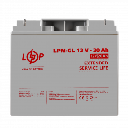 Акумулятор гелевий LPM-GL 12V - 20 Ah