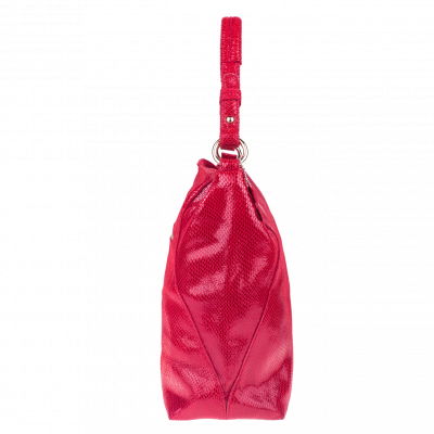 Шкіряна жіноча сумка Realer 2032-1 червона - зображення 3