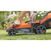 Газонокосилка аккумуляторная BLACK+DECKER BCMW3318L2  - фото № 6