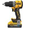 Дрель-шуруповёрт аккумуляторная бесщёточная ударная DeWALT DCD805H2T - № 3