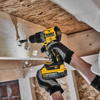 Дрель-шуруповёрт аккумуляторная бесщёточная ударная DeWALT DCD805H2T  - фото № 6