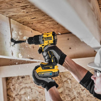 Дрель-шуруповёрт аккумуляторная бесщёточная ударная DeWALT DCD805H2T  - фото № 7