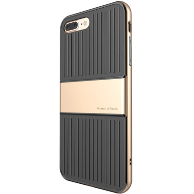 Чохол Baseus для iPhone 8 Plus/7 Plus Travel Gold (WIAPIPH7P-LX0V)