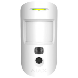 Бездротовий датчик руху з камерою AJAX MotionCam (white)