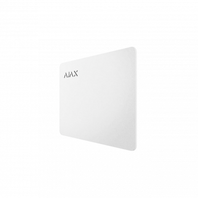 Защищенная бесконтактная карта для клавиатуры AJAX Pass - 3 шт. (white)