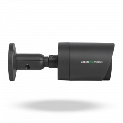 Наружная IP камера GreenVision GV-157-IP-COS50-30H POE 5MP Dark Grey (Ultra)