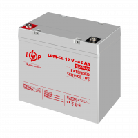 Аккумулятор гелевый LPM-GL 12V - 45 Ah  - фото № 4