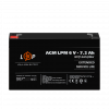 Акумулятор AGM LPM 6V - 7.2 Ah - изображение 2