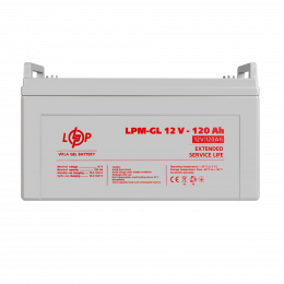 Акумулятор гелевий LPM-GL 12V - 120 Ah