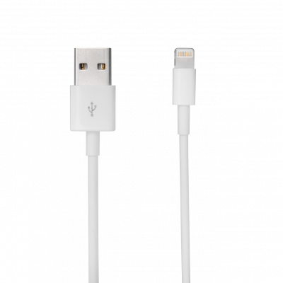 Зарядний пристрій + кабель Lightning LP АС-005 USB 5V 1A ОЕМ White - зображення 3