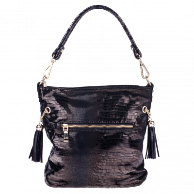Жіноча сумка Realer P111 чорна - зображення 2