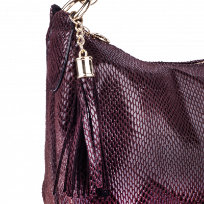 Жіноча сумка Realer P112 коричнева - зображення 4