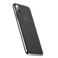 Чехол Baseus для iPhone Xs Max Simplicity Прозрачный (ARAPIPH65-A02)  - фото № 5