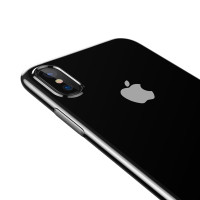 Чехол Baseus для iPhone Xs Max Simplicity Прозрачный (ARAPIPH65-A02)  - фото № 6