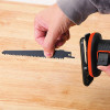 Пила шабельна акумуляторна BLACK+DECKER BDCR18N - зображення 4