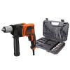 Дриль мережевий ударний BLACK+DECKER BEH850 - зображення 3