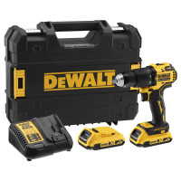 Дрель-шуруповерт аккумуляторная бесщёточная ударная DeWALT DCD709D2T , Атикул LP26753 |  купить на VILKI.NET - фото № 1