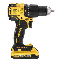 Дрель-шуруповерт аккумуляторная бесщёточная ударная DeWALT DCD709D2T  - фото № 4