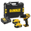 Дрель-шуруповерт аккумуляторная бесщёточная ударная DeWALT DCD709P2T  DeWALT - № 1