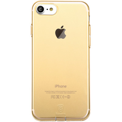 Чохол Baseus для iPhone SE 2020/8/7 Simple Pluggy Gold (ARAPIPH7-A0V)