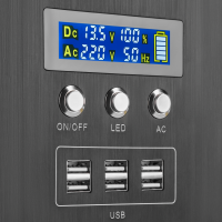 Багатофункціональна портативна зарядна станція LP CHARGER MPPT 1000 Max (1000W, 960Wh) (Колір <ul class=