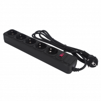 Мережевий фільтр LP-X5 4.5 м Black (Колір чорний) - фото № 2