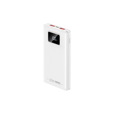 Зовнішній акумулятор Remax Breezy 10000mAh QC 22.5W Белый (RPP-319) - изображение 1