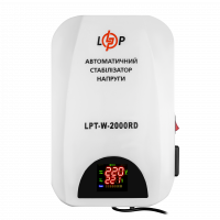 Стабілізатор напруги LPT-W-2000RD (1400Вт) (Колір білий), Атикул LP22819 |  купить на VILKI.NET - фото № 1