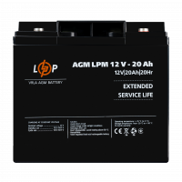 Акумулятор AGM LPM 12V-20 Ah під болт М5 , Атикул LP22882 |  купить на VILKI.NET - фото № 1